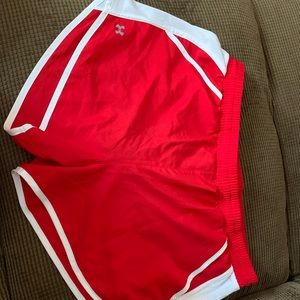 UA running shorts